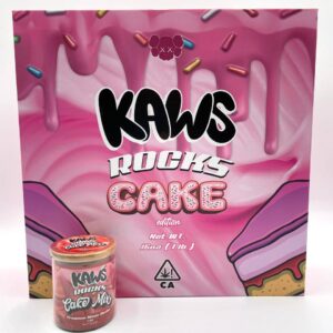 KAWS Cake Moonrocks