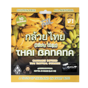 Dee Thai Solventless Rosin Infused Gummies | Banana